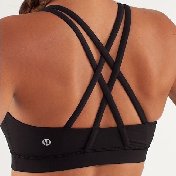 lululemon athletica Other - NWOT Lululemon black Energy sports bra Size 4